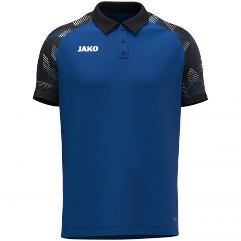 Jako Herren Polo Sonic 6326-408 L Royal/Schwarz | L