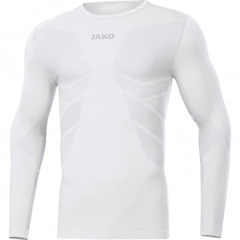 Jako Kinder Longsleeve Comfort 2.0 6455-00 XXS Weiß | XXS