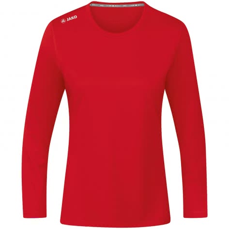 Jako Damen Laufshirt Longsleeve Run 2.0 6475-01 42 Sportrot | 42