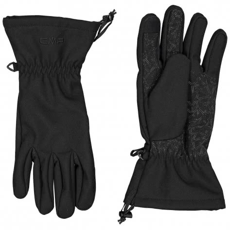 CMP Kinder Handschuhe Kids Softshell Gloves 6524830J-U901 5 Nero | 5
