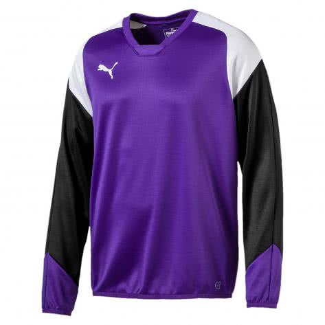 Puma Kinder Pullover Esito 4 Training Sweat 655222-10 128 Prism Violet-Puma White-Ebony | 128