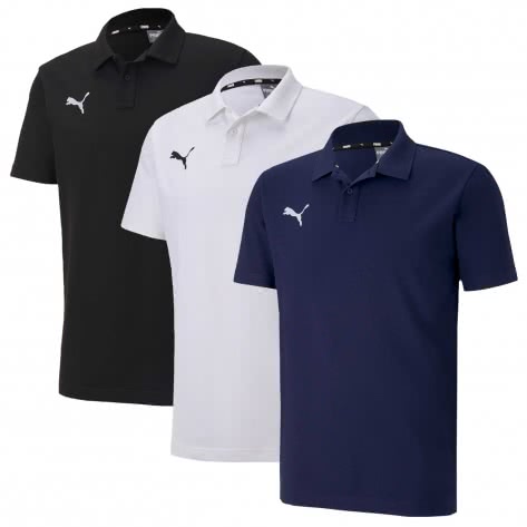 Puma Herren Poloshirt teamGOAL 23 Casuals Polo 3Pack 656579 
