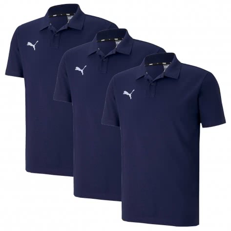 Puma Herren Poloshirt teamGOAL 23 Casuals Polo 3Pack 656579 