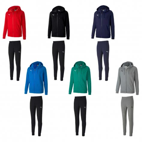 Puma Kinder Trainingsanzug teamGOAL 23 Casuals Sweat Suit 656714+656713 
