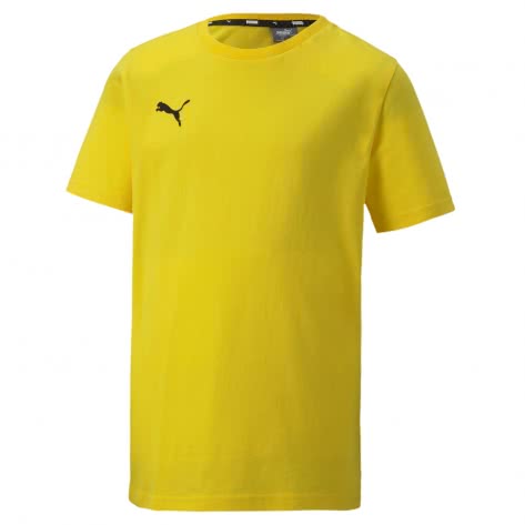 Puma Kinder T-Shirt teamGOAL 23 Casuals Tee Jr 656709-07 176 Cyber Yellow | 176