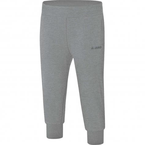 Jako Damen Sweat Capri Basic 6703-21 34 anthrazit meliert | 34