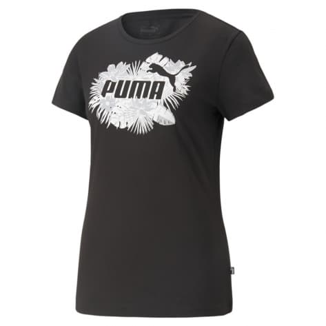 Puma Damen T-Shirt ESS+ Slim Logo Tee 673691 