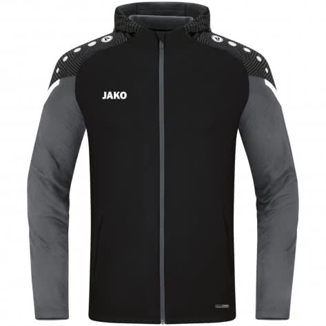 Jako Herren Kapuzenjacke Performance 6822-804 XXL Schwarz/Anthra Light | XXL