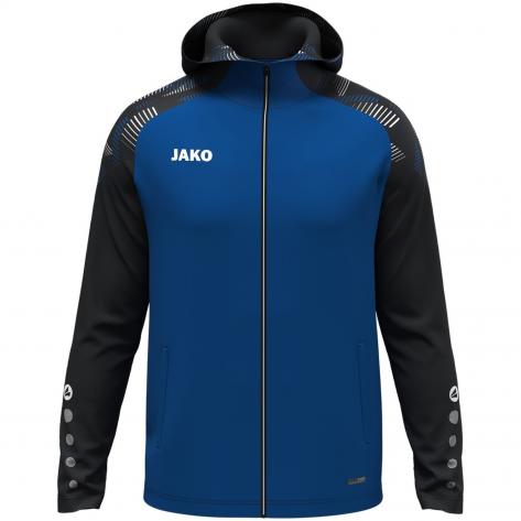 Jako Herren Kapuzenjacke Sonic 6826-408 L Royal/Schwarz | L