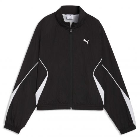 Puma Damen Sweatjacke Relaxed Woven Full-Zip Jacket 691864 