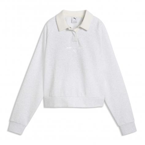 Puma Damen Langarmshirt CLASS Relaxed Longsleeve Polo FL 694011 