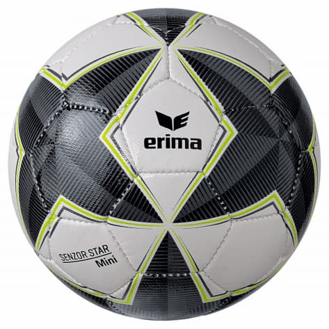 erima Fussball SENZOR STAR MATCH Mini 7192415 Schwarz/Grau | One size
