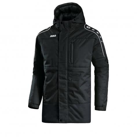 Jako Kinder Coachjacke Active 7197-08 152 Schwarz/Weiß | 152