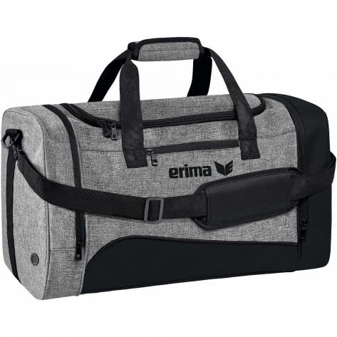 erima Sporttasche Club 1900 2.0 Sporttasche 7232001 L Schwarz/Grau Melange | L