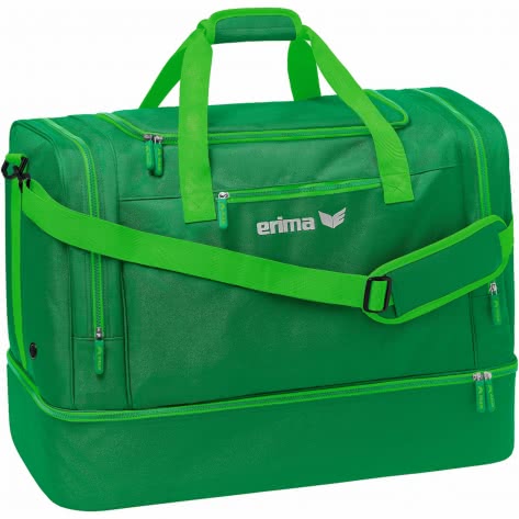 erima Sporttasche mit Bodenfach Squad 7232123 M Smaragd/Fern Green | M