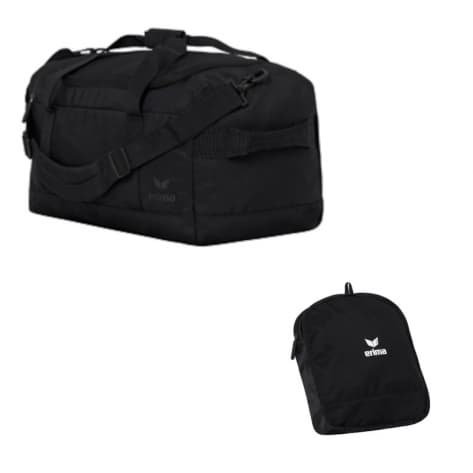 erima Sporttasche TRAVEL LINE Folding Bag 7232502 Black | One size