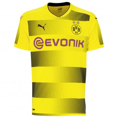 Puma Herren BVB Borussia Dortmund Home Trikot 2017/18 751670-01 M Cyber Yellow-Puma Black | M