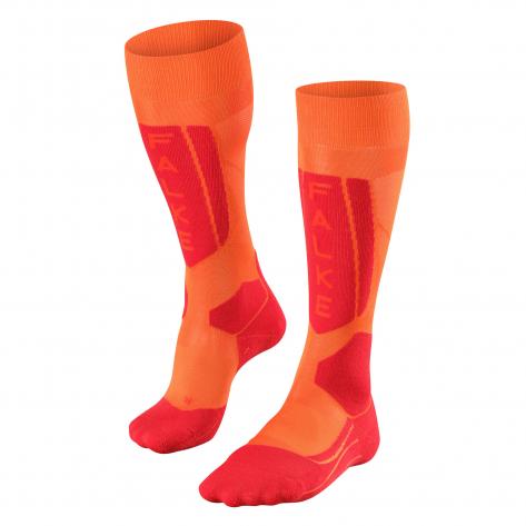 Falke Damen Ski Socken SK5 Expert 76010-8034 41-42 Flash-Orange | 41-42