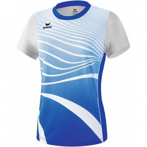 erima Damen T-Shirt Athletic T-Shirt 8081817 44 New Royal/Weiß | 44