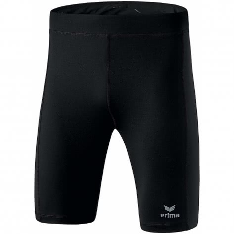 erima Kinder Lauftight Performance Laufhose Kurz 8290703 164 Schwarz | 164
