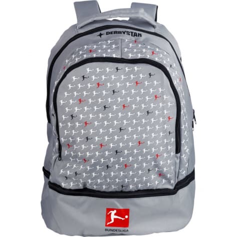 Derbystar Rucksack Bundesliga Rucksack v22 8165003022 Grau Schwarz Rot | One size