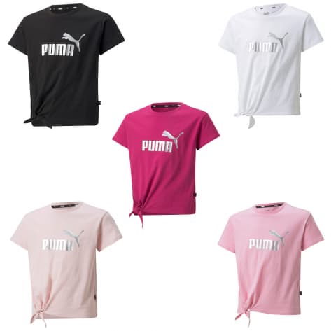 Puma Mädchen T-Shirt ESS+ Logo Knotted Tee 846956 