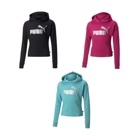 Puma Mädchen Kapuzenpullover ESS+ Logo Cropped Hoodie TR G 846957 