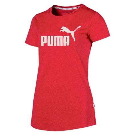 Puma Damen T-Shirt ESS+ Logo Heather Tee 852127 