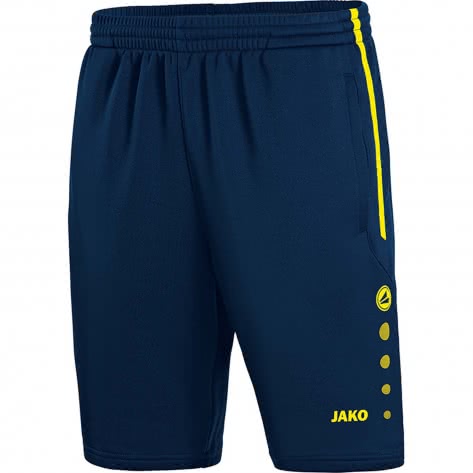 Jako Herren Trainingsshort Active 8595-89 S Marine-Neongelb | S