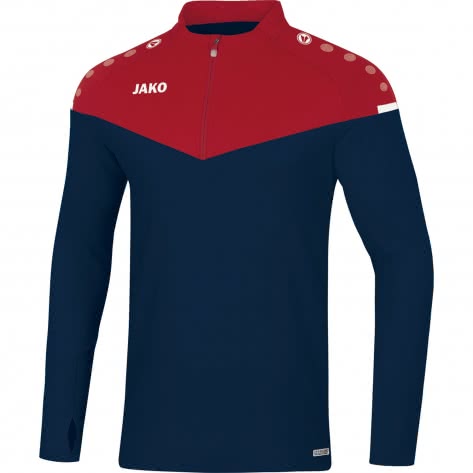 Jako Herren Ziptop Champ 2.0 8620-91 XXXL Marine/Chili Rot | XXXL