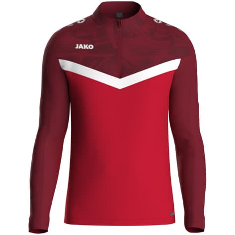 Jako Kinder Trainingstop Ziptop Iconic 8624-103 140 Rot/Weinrot | 140