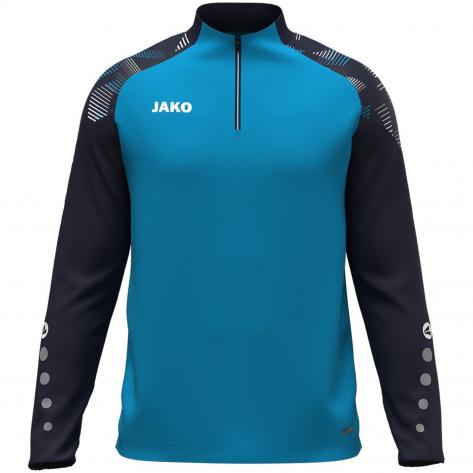 Jako Herren Trainingstop Ziptop Sonic 8626-276 L Aqua/Marine | L