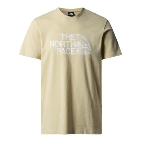 The North Face Herren T-Shirt Woodcut Dome Tee 87NX-3X4 L Gravel | L
