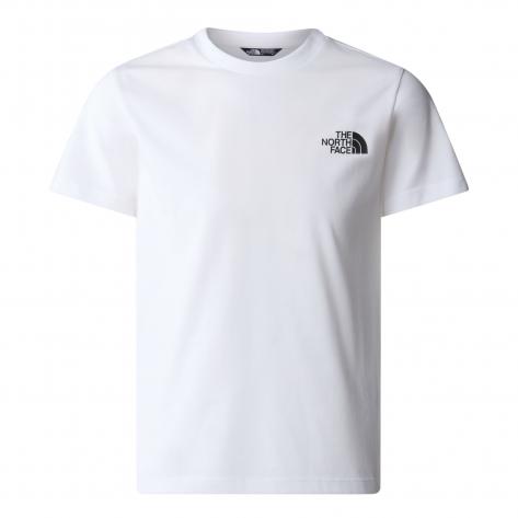 The North Face Kinder T-Shirt Simple Dome Regular SS Tee 87T4-FN4 142-151 TNF White | 142-151