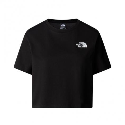 The North Face Damen T-Shirt W Simple Dome Cropped Slim Tee 87U4 