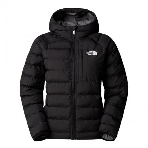 The North Face Jungen Wendejacke B Rev Perrito Hooded Jacket 88TW-WOO 115-119 TNF Black/Smoked Pearl | 115-119