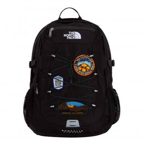 The North Face Rucksack BOREALIS CLASSIC PATCH 8KE8-0E6 TNF Black/Asphalt Grey | One size