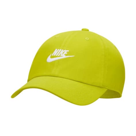 Nike Kappe H86 Futura Washed Cap 913011-310 Bright Cactus/White | One size