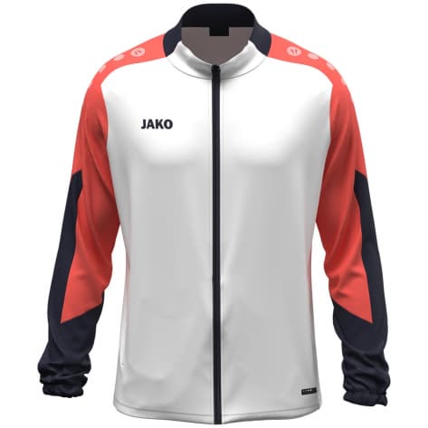 Jako Herren Polyesterjacke Dynamic 9370-026 XXL Weiß/Coral/Marine | XXL