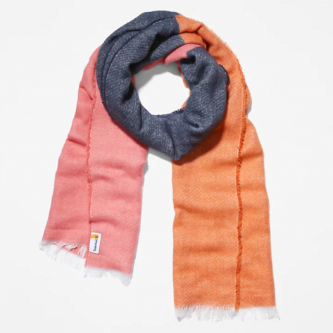 Timberland Damen Schal COLORBLOCKED WOVEN SCARF A1F4Z6 Rust | One size