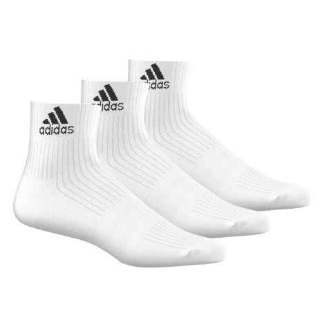 adidas Sportsocken 3S Performance Ankle C AA2285 19-22 white/white/white | 19-22