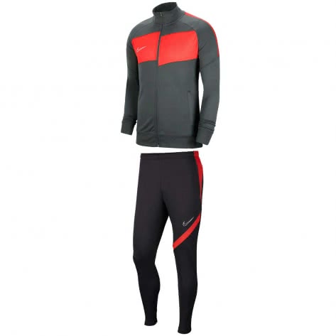 Nike Herren Trainingsanzug Academy Pro Track Suit BV6918-068+BV6920-070 XXL Anthracite/Bright Crimson/White | XXL
