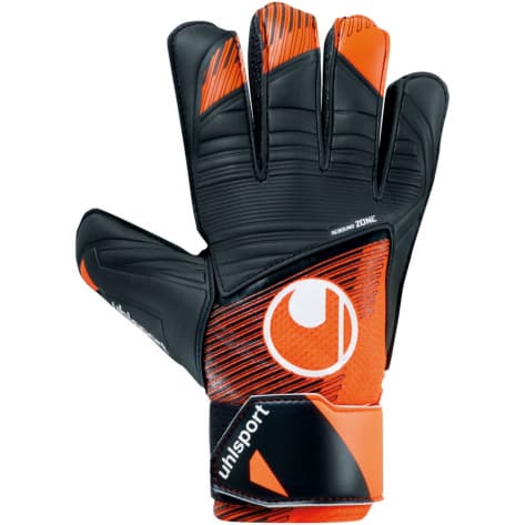 Uhlsport Torwarthandschuhe Soft Resist+ 101131801 10.5 Fluo Orange/Schwarz/Weiß | 10.5