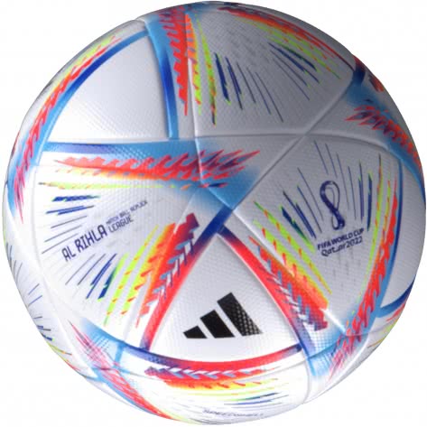 adidas Fussball Al Rihla League Box WM Qatar 2022 H57782 4 White/Panton | 4