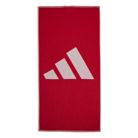 adidas Handtuch 3Bar Towel Smal IR6243 One size Betsca/White | One size