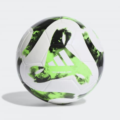 adidas Kinder Fussball Tiro Junior 350 League Ball HT2427 5 White/Black/Solar Green | 5