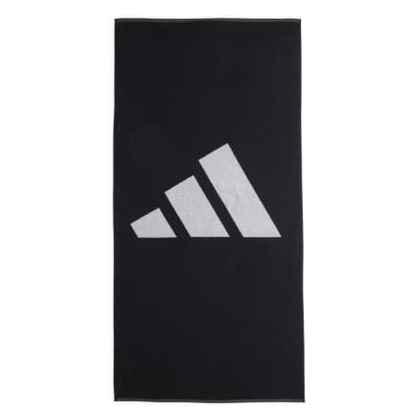 adidas Handtuch 3Bar Towel Larg IU1289 One size Black/White | One size