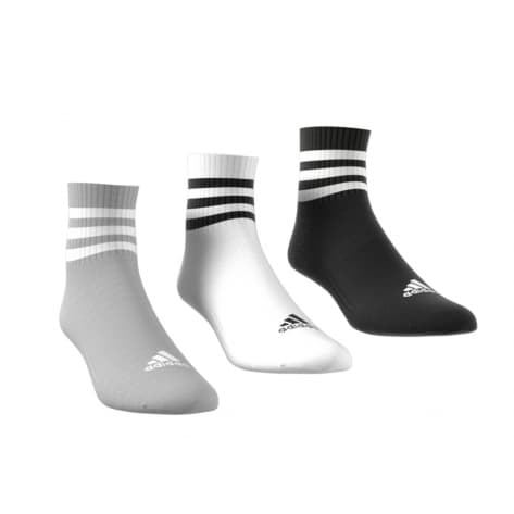 adidas Socken 3-Stripes Cushioned Sportswear Mid-Cut Socks 3P 