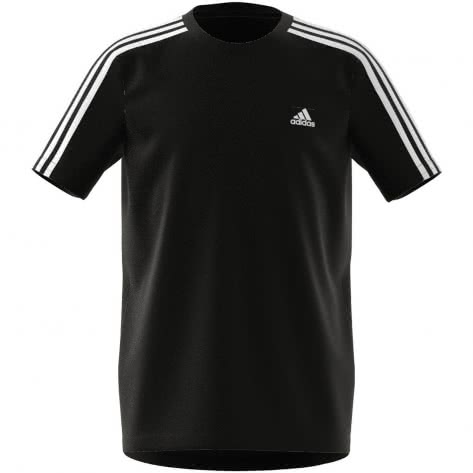 adidas Jungen T-Shirt  Designed To Move 3 Stripes GN1496 104 Black/White | 104