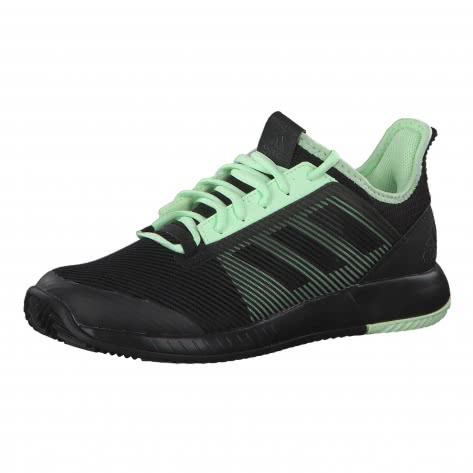 adidas Damen Tennisschuhe Defiant Bounce 2 EF0560 36 core black/core black/glow green | 36